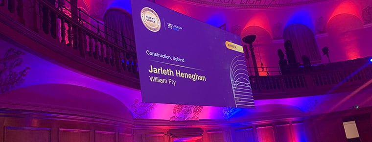 Lawyer Jarleth Heneghan lifts Client Choice award