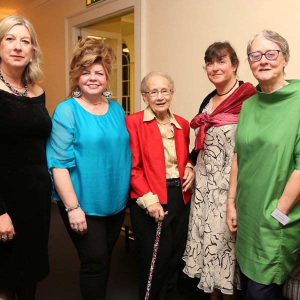 Síle Larkin of WRC, senior counsel Grainne McMorrow, Justice Catherine McGuinness, barrister Siobhán Ní Chualachain and Jennifer Aston of Lawbooks Ireland