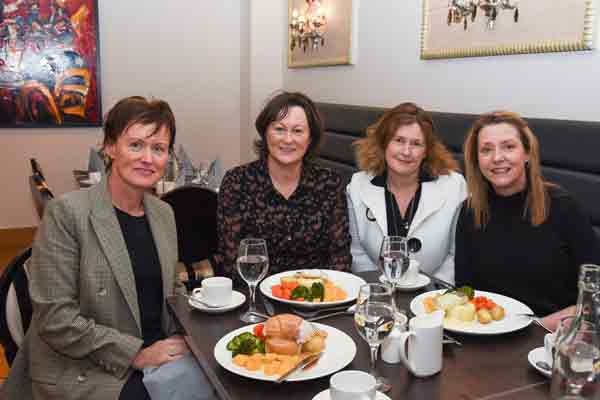 Colette Fahy, Paula Fahy, Barbara Jordan and Pauline O'Toole