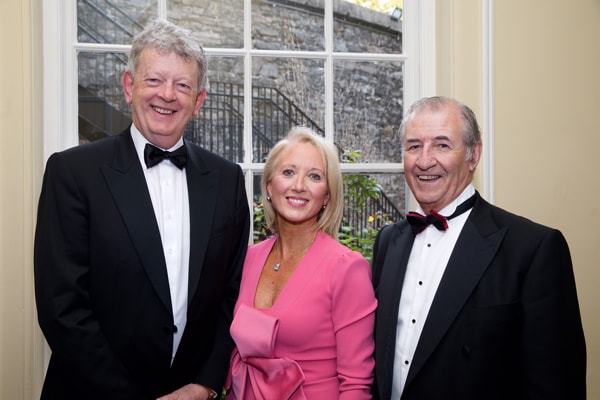 Brendan Ryan of Courts Service with senior vice-president Michele O’Boyle and junior vice-president Dan O’Connor