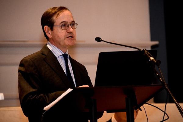 Law Society Director of Regulation John Elliot addresses solicitors