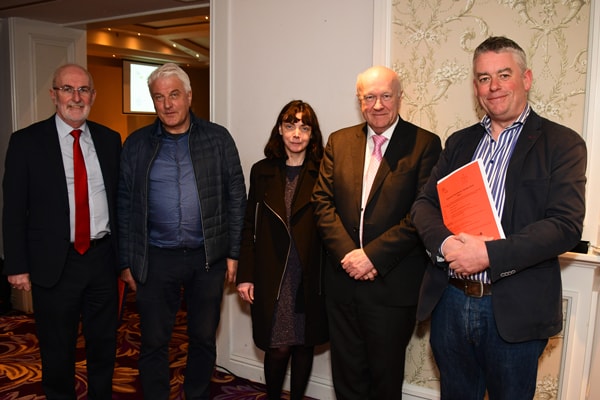 Eamon Creed, Eamon McGowan, Aine Kilfeather, Gerry McCanny and Joe Keyes