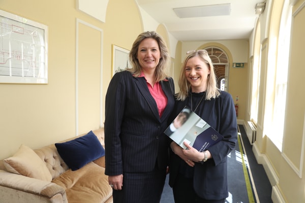 Clare Feddis and Avril Mangan