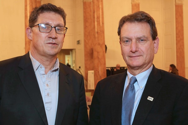 Eamon Ryan TD with Marc Rotenberg