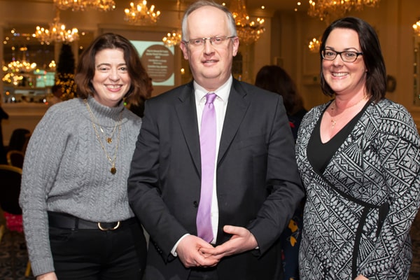 Mary Cuffe, Adrian Harris and Claire Irwin