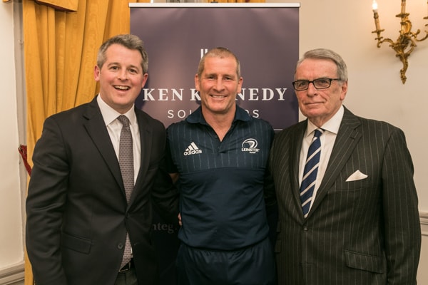 Ken Kennedy, Stuart Lancaster and Sean Sexton