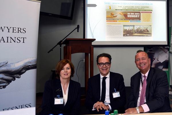 Barristers Brenda Power, Peter Bland and Richard Kean