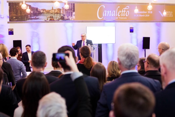 Chief Justice Frank Clarke addresses the gathering