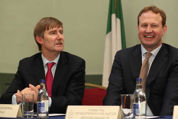 Ken Murphy and Jim O'Callaghan TD