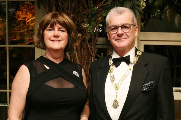 Judge Mary Dorgan with her brother Law Society President Patrick Dorgan