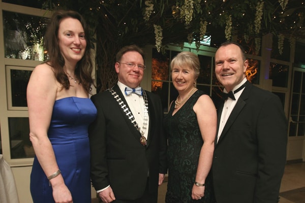 Joyce Good Hammond, Richard Hammond, Cork County Sheriff Sinead McNamara and Shane McCarthy