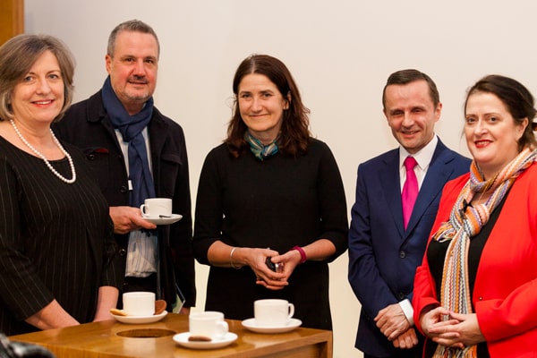 Carol Plunkett, Alistair Payne, Katherine Kane, Dr Geoffrey Shannon and Jeanne Kelly