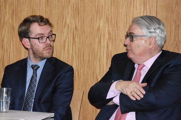 Dr Mark Coen and Chief Justice Frank Clarke