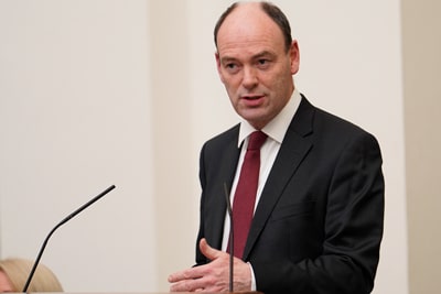 Mr Justice Donald Binchy also spoke at Blackhall Place