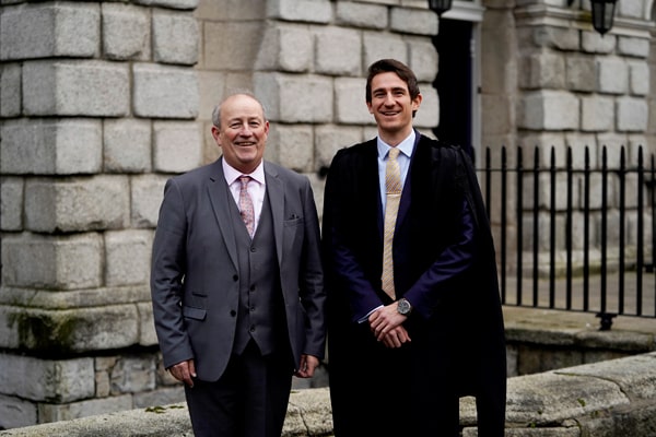 Gerry and Conor Healy