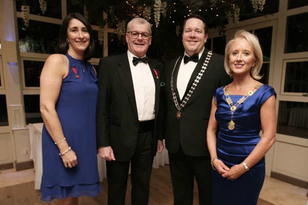 Joan Byrne, past Law Society President Patrick Dorgan, SLA President Robert Baker, and current Law Society President Michele O’Boyle