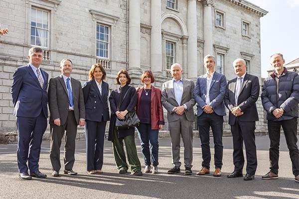 TP Kennedy (Law Society Director of Education), Dr Mark Hyland (Law Society IMRO Adjunct Professor of IP), Katherine Kane (Law Society Professional Training), Faye O’Rourke (Soda Blonde lead singer) Eleanor McEvoy, (songwriter and IMRO board) James Hickey (external director IMRO), Ed Condon (Warner Chappell and IMRO), Victor Finn (chief executive IMRO) Bill Shanley (musician and IMRO board)