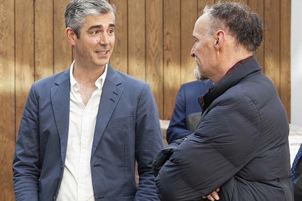 IMRO board members lawyer Ed Condon and musician Bill Shanley