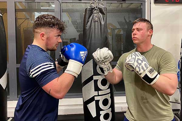 Fighting fit: Blackhall trainees set up charity fundraiser