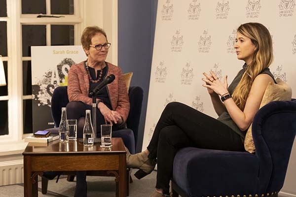 Younger Members' Committee fireside chat with author Sarah Grace at Blackhall