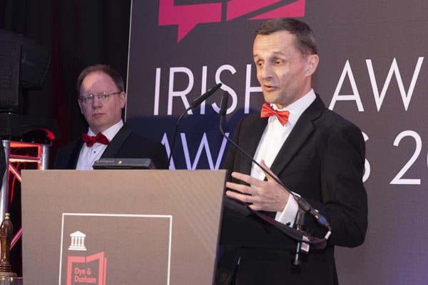 Smiles and celebration at Dye & Durhjam, Irish Law Awards 2023
