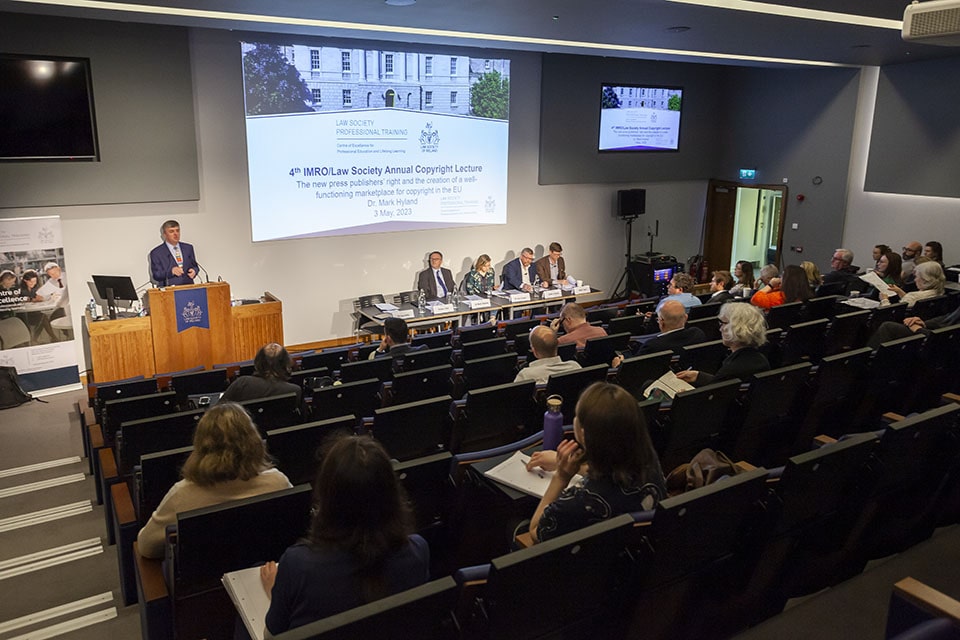 The IMRO and Law Society Copyright Lecture 2023