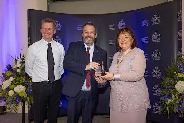 Sun journalist Michael Doyle takes top Law Society award