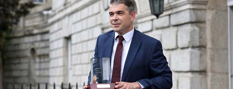 Sun journalist Michael Doyle takes top Law Society award