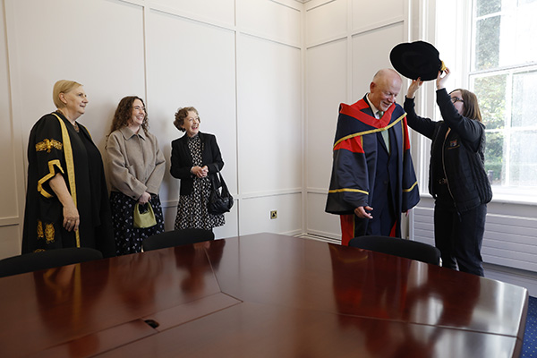 Chief Justice Donal O’Donnell awarded DCU honorary doctorate 