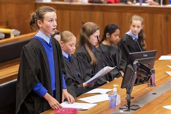 Pupils’ Law Society Street Law mock trial heard in CCJ