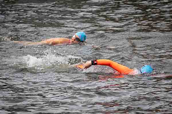 105th annual Dublin Liffey Swim from Rory O'More Bridge