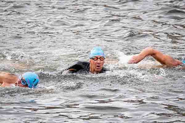 105th annual Dublin Liffey Swim from Rory O'More Bridge