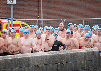 105th annual Dublin Liffey Swim from Rory O'More Bridge