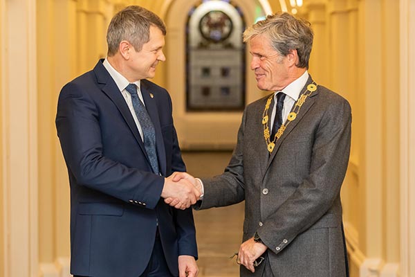 Law Society reception for Ukrainian judges