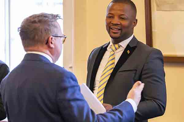 Legal delegation from ACCORD South Africa visit Blackhall 