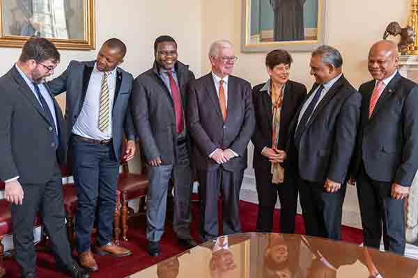 Legal delegation from ACCORD South Africa visit Blackhall 