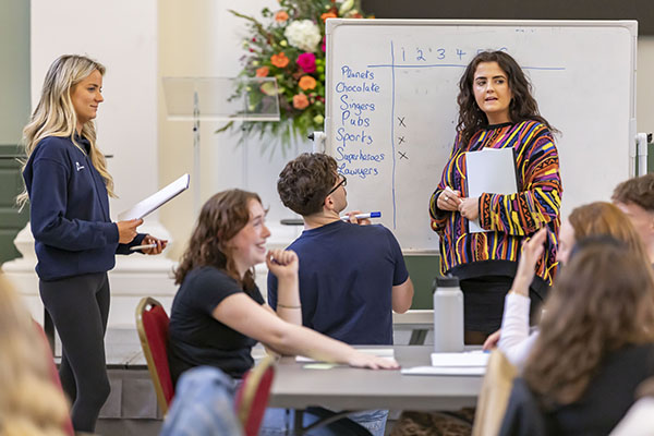 Street Law orientation session at Blackhall Place