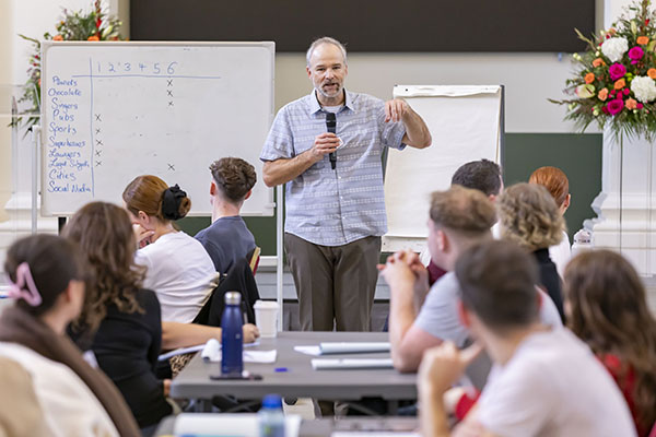 Street Law orientation session at Blackhall Place