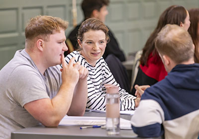 Street Law orientation session at Blackhall Place