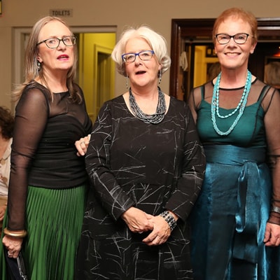 Justice Marie Baker, Justice Mary Ellen Ring and Noeline Blackwell 