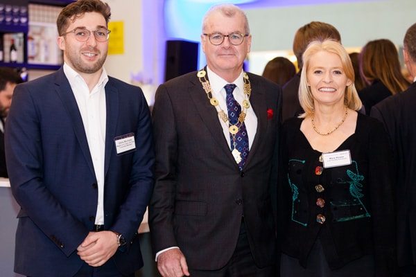 Chris Murnane, Law Society President Patrick Dorgan and deputy director general Mary Keane, who is also vice chair of the National GalleChris Murnane, Law Society President Patrick Dorgan and deputy director general Mary Keane, who is also vice chair of the National Gallery board.y board