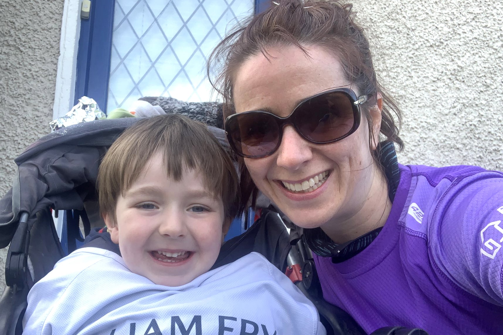 Maire O’Neill and her son Daire
