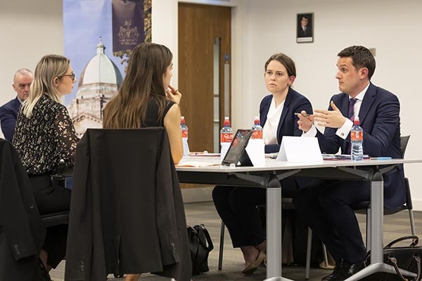 2023 National Negotiation Competition final at Blackhall Place on 18 February