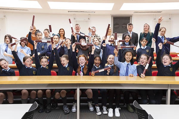 Children from Stanhope Street school graduate from Anyone Can Code