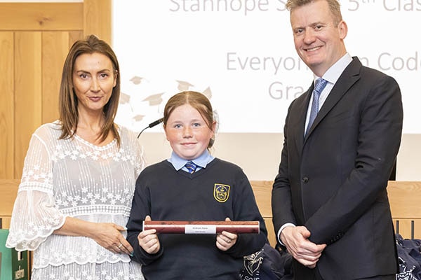 Children from Stanhope Street school graduate from Anyone Can Code