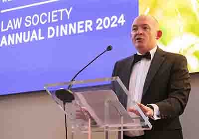 Law Society annual dinner at Blackhall Place on 17 May 2024