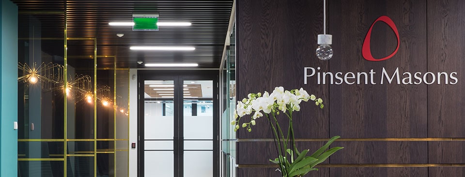 Revenue at Pinsent Masons increases by 7%