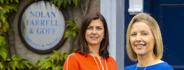 Two new partners at Nolan Farrell & Goff