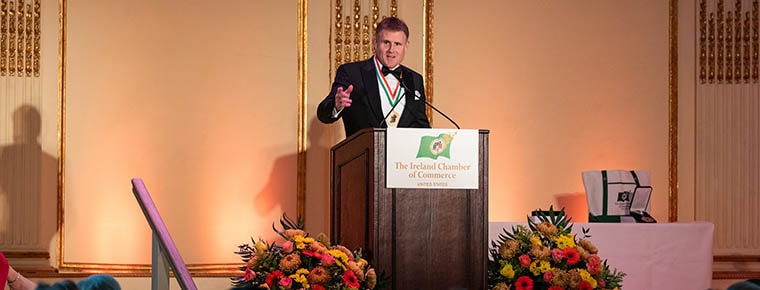 Matson honoured for work in transatlantic business