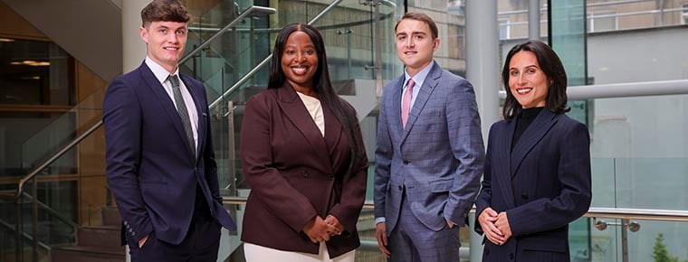 Byrne Wallace Shields congratulates four NQs